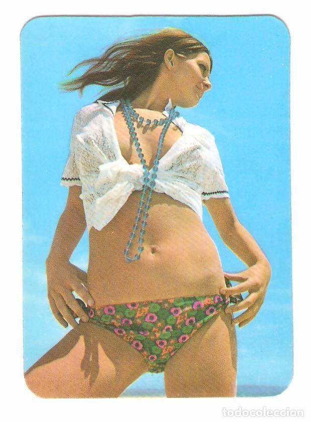 Calendars: CALENDARIO DE BOLSILLO DE SERIE  A&Ntilde;O 1973  CHICA - PUBLICIDAD EN REVERSO - VER FOTO
