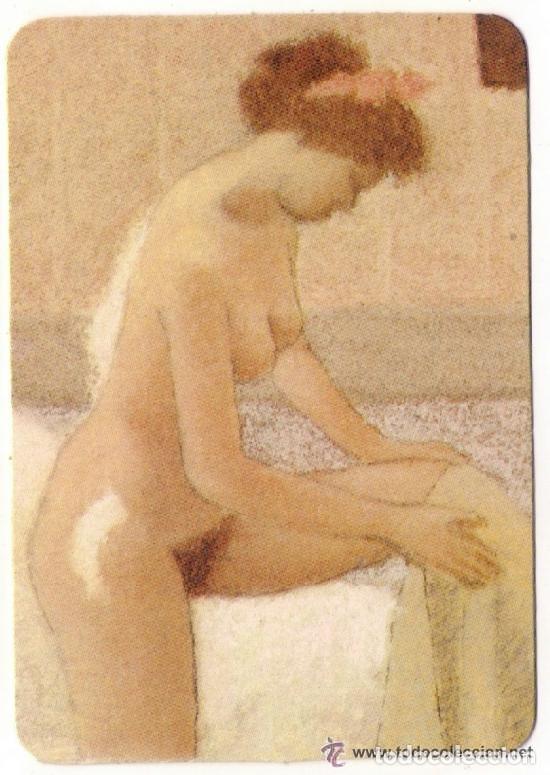 Kalender: -49860 CALENDARIO PINTURA DESNUDO FEMENINO, EROTICA, A&Ntilde;O 1991, EXTRANJERO