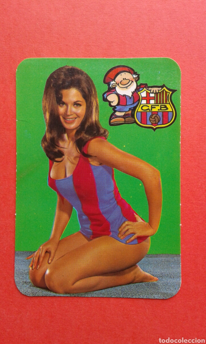 Calendriers: CALENDARIO CHICA DEL BARSA 1975