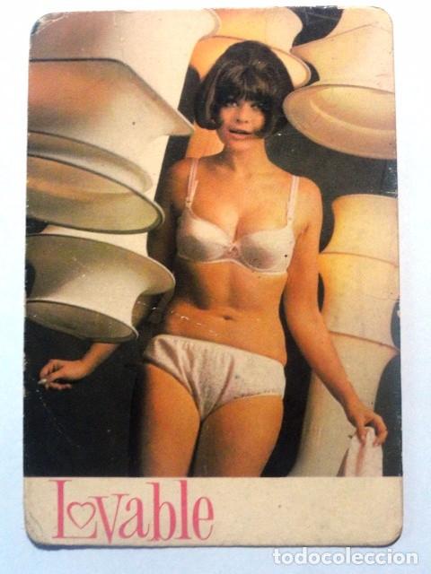 Kalender: CALENDARIO DE BOLSILLO 1968 PUBLICIDAD LOVABLE (EROTICO )