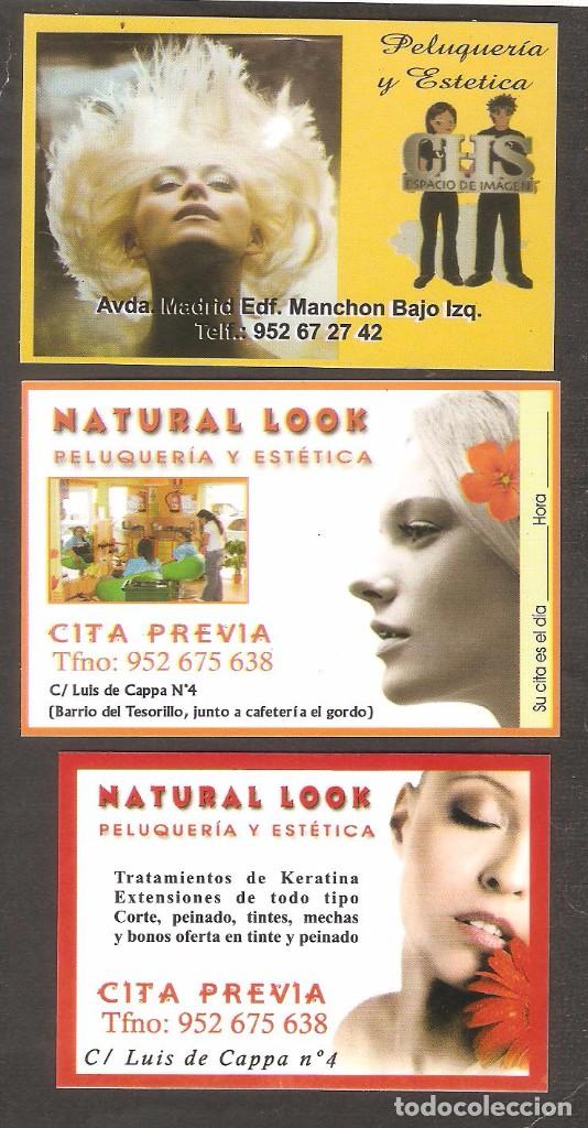 Calendriers: 3 CALENDARIOS  DE  BOLSILLO PUBLICITARIOS  A&Ntilde;OS 2010 Y  2013 CHICAS - PELUQUER&Iacute;A Y EST&Eacute;TICA -MELILLA