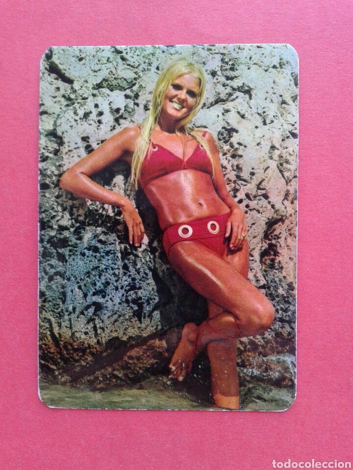 Calendriers: CALENDARIO CHICA EN BA&Ntilde;ADOR 1973