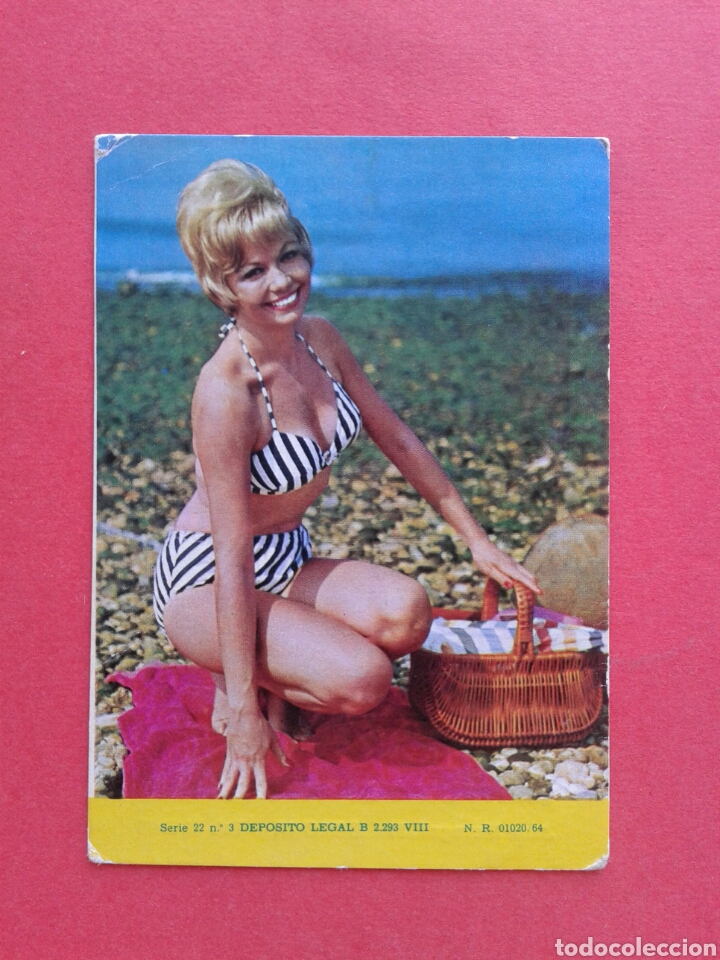 Calendriers: CALENDARIO CHICA EN BA&Ntilde;ADOR 1968