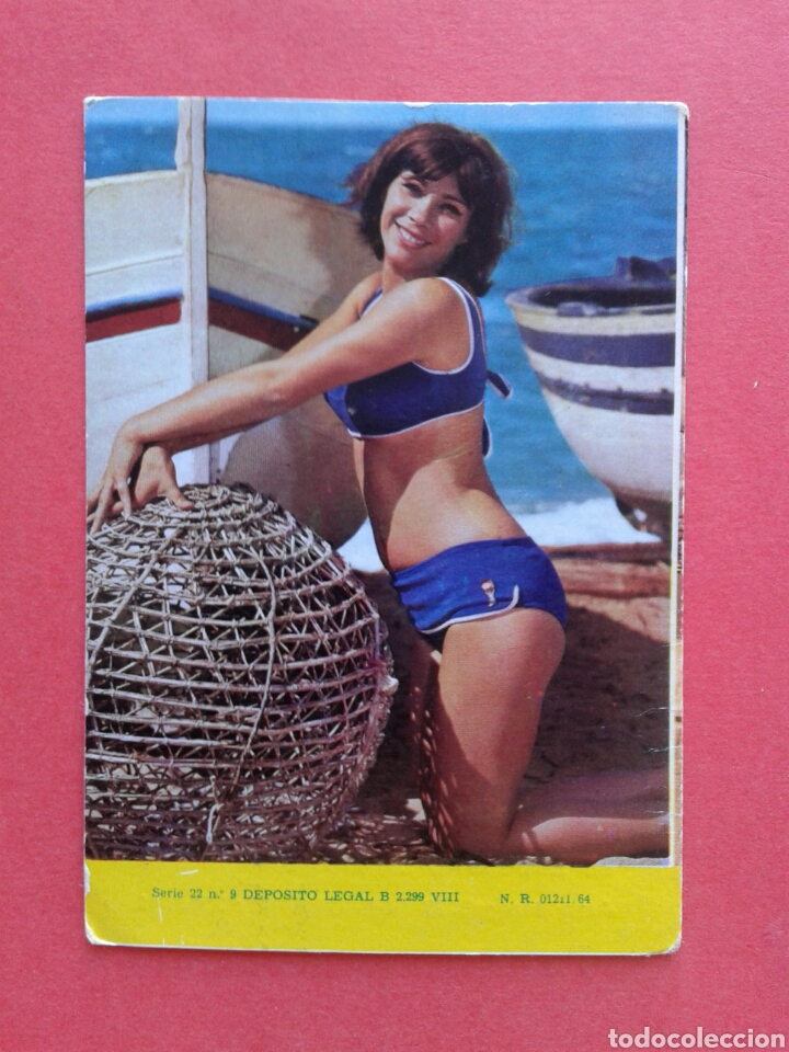 Calendriers: CALENDARIO DE CHICA EN BA&Ntilde;ADOR 1968