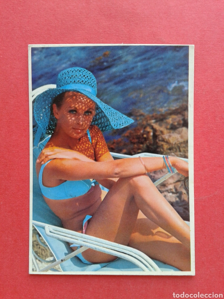 Calendriers: CALENDARIO DE CHICA EN BA&Ntilde;ADOR 1972