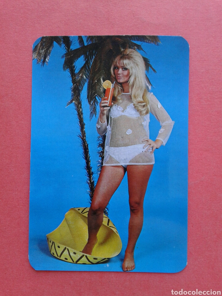 Calendriers: CALENDARIO DE CHICA EN BA&Ntilde;ADOR 1972