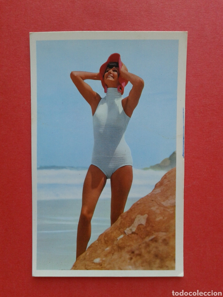 Calendriers: CALENDARIO DE CHICA EN BA&Ntilde;ADOR 1970