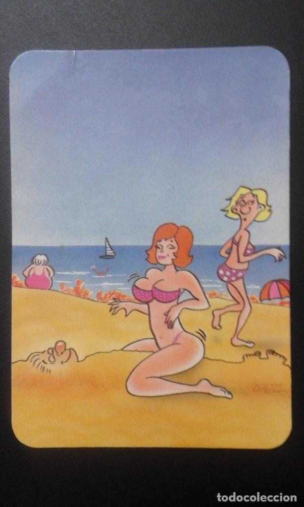 Calendriers: 1 CALENDARIO SERIADO DE ** CHISTE ** - CB 366 - A&Ntilde;O 1990 - CON PUBLICIDAD