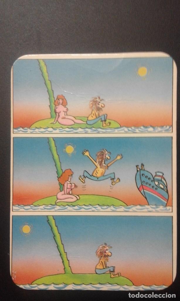 Kalender: 1 CALENDARIO SERIADO DE ** CHISTE ** - CB 173  - A&Ntilde;O 1989 - CON PUBLICIDAD