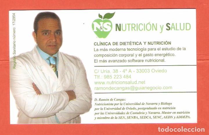 Kalender: CALENDARIO DE BOLSILLO PUBLICITARIO  A&Ntilde;O  2007 NUTRICI&Oacute;N Y SALUD  - OVIEDO - ASTURIAS