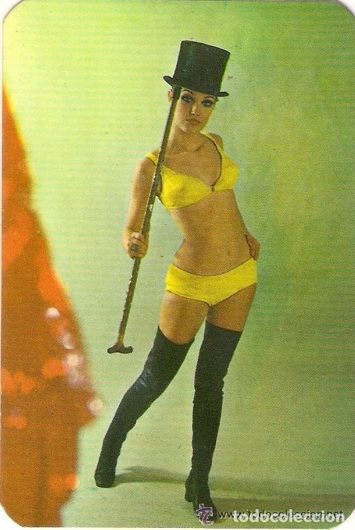 Calendars: -39607 CALENDARIO DESNUDO FEMENINO, EROTICO, A&Ntilde;O 1971, CON PUBLICIDAD, PRECIOSA MUJER