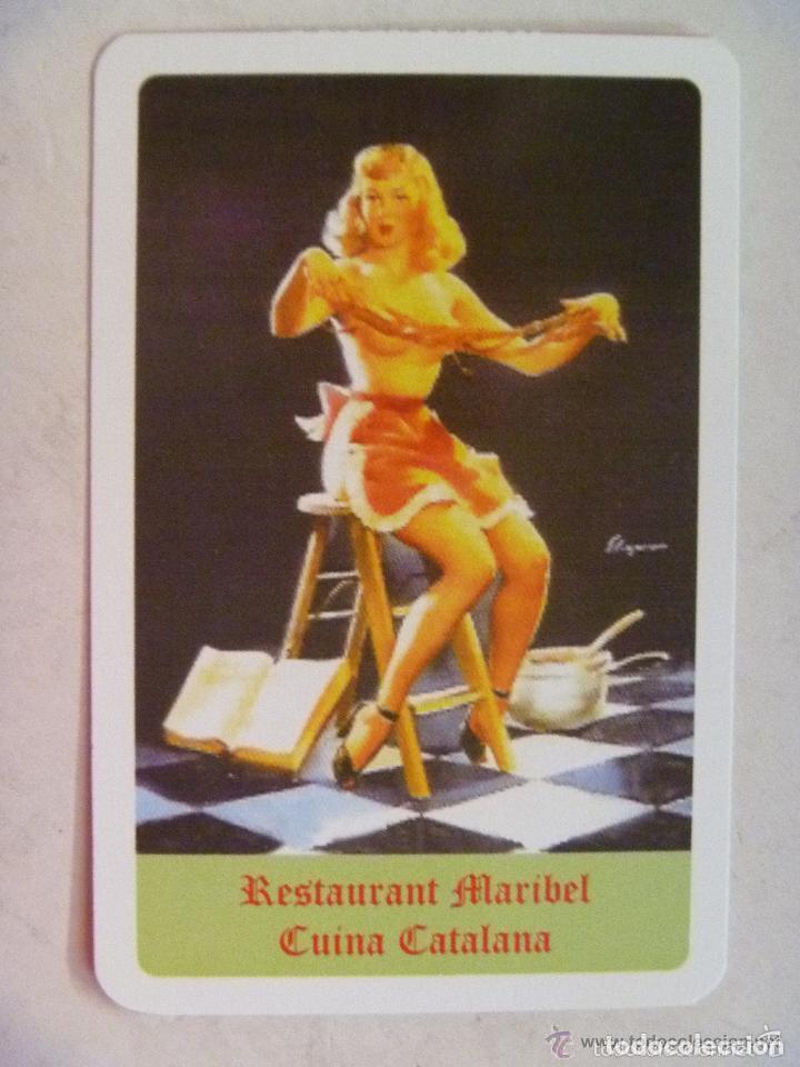 Calendars: CALENDARIO BOLSILLO RESTAURANTE MARIBEL DE 2007 CON CHICA PIN UPS