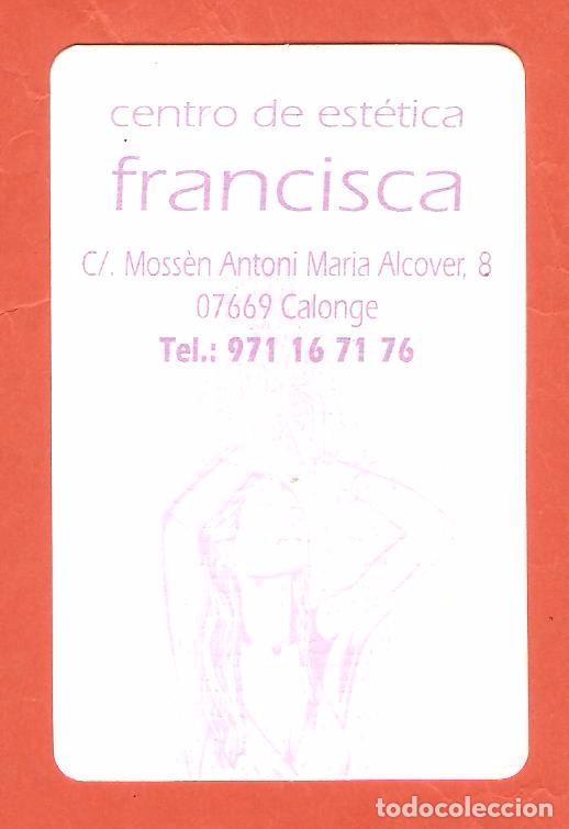 Kalender: CALENDARIO DE BOLSILLO PUBLICITARIO  A&Ntilde;O  2010  DIBUJO DE CHICA - CENTRO DE EST&Eacute;TICA