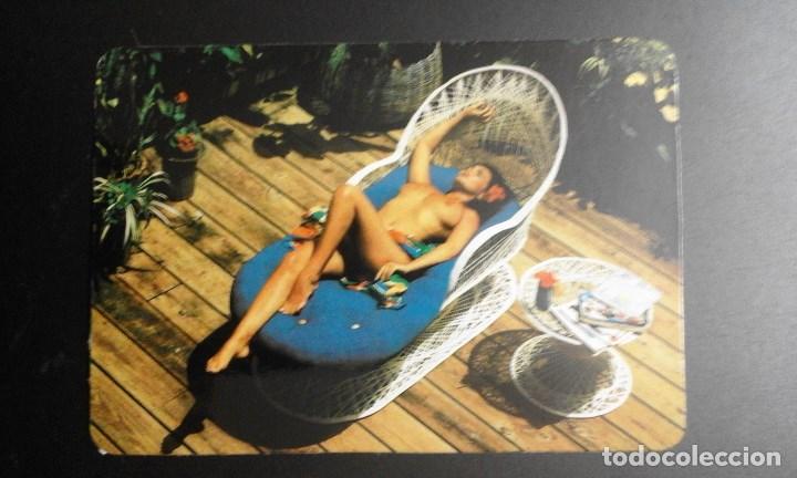 Kalender: .1 CALENDARIO DE ** CHICA TOMANDO EL SOL ** - A&Ntilde;O 1990&acute;- PORTUGUES