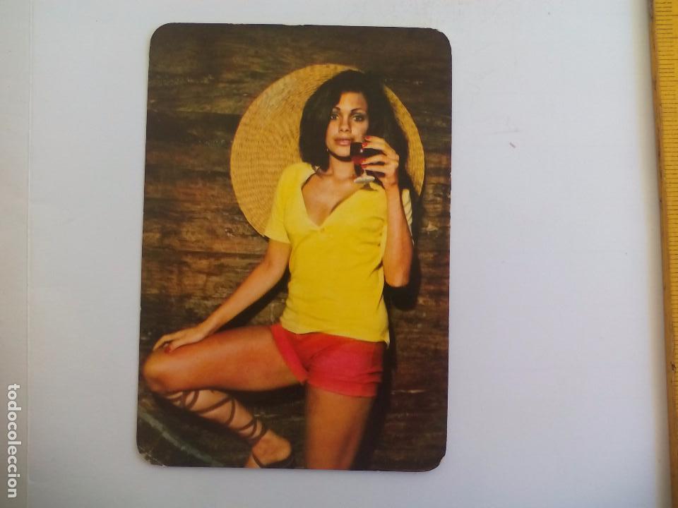 Calendriers: Antiguo calendario de bolsillo 1974 Chica er&oacute;tico Serie I G 1202 Taller Troqueles Jaime Mateu Elche