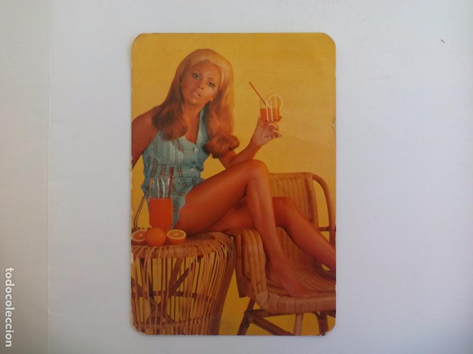 Calendriers: Antiguo calendario de bolsillo. Chica er&oacute;tico. 1972 Sastreria Antonio Olveira. M&aacute;laga. Pa&ntilde;eria