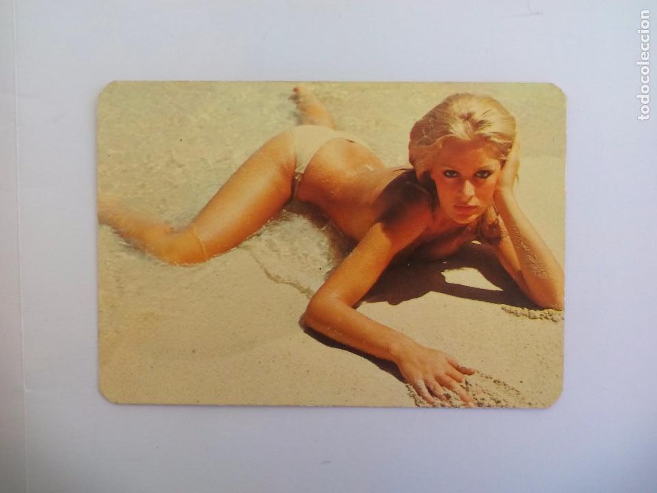 Calendriers: Antiguo calendario de bolsillo. Chica er&oacute;tico. 1974 Dionisio rubio. Maderas. Sevilla San Roque