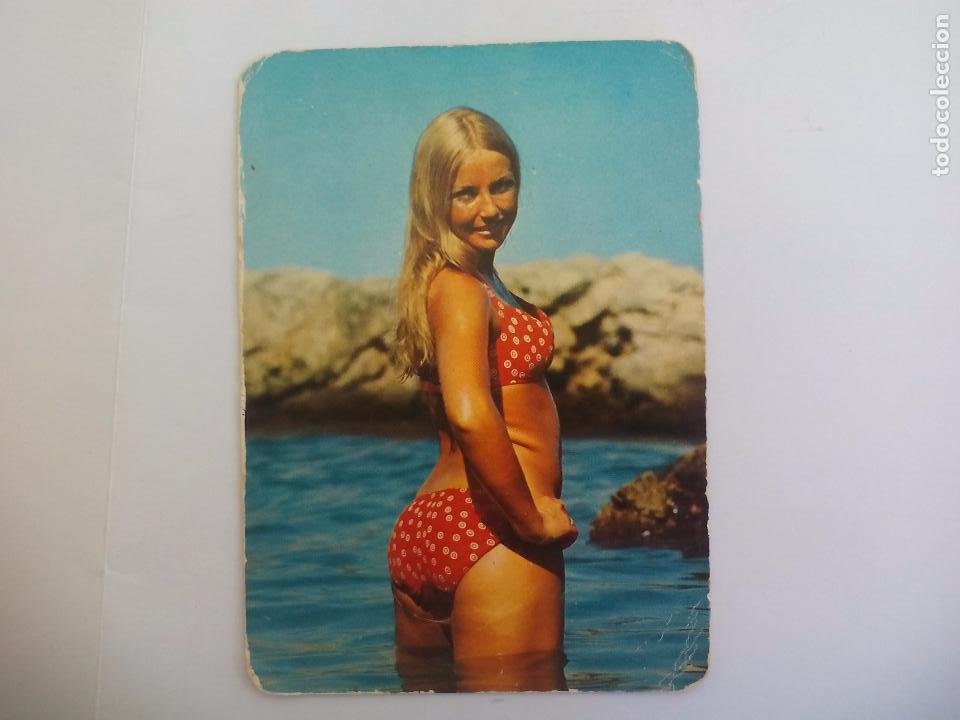Calendriers: Calendario de bolsillo. Chica, er&oacute;tico. 1974 Serie 100. Deportes Cimbel, caza, pesca. M&aacute;laga
