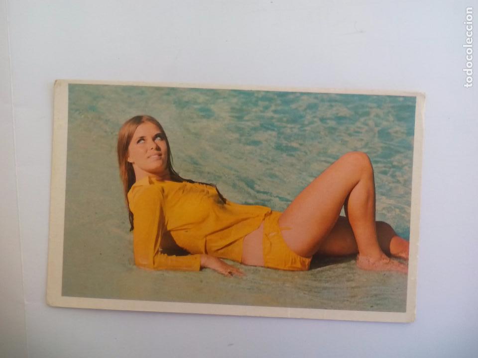 Calendriers: Calendario de bolsillo. Chica, er&oacute;tico. 1971 tejidos y confecciones Mu&ntilde;os. Carranque. M&aacute;laga