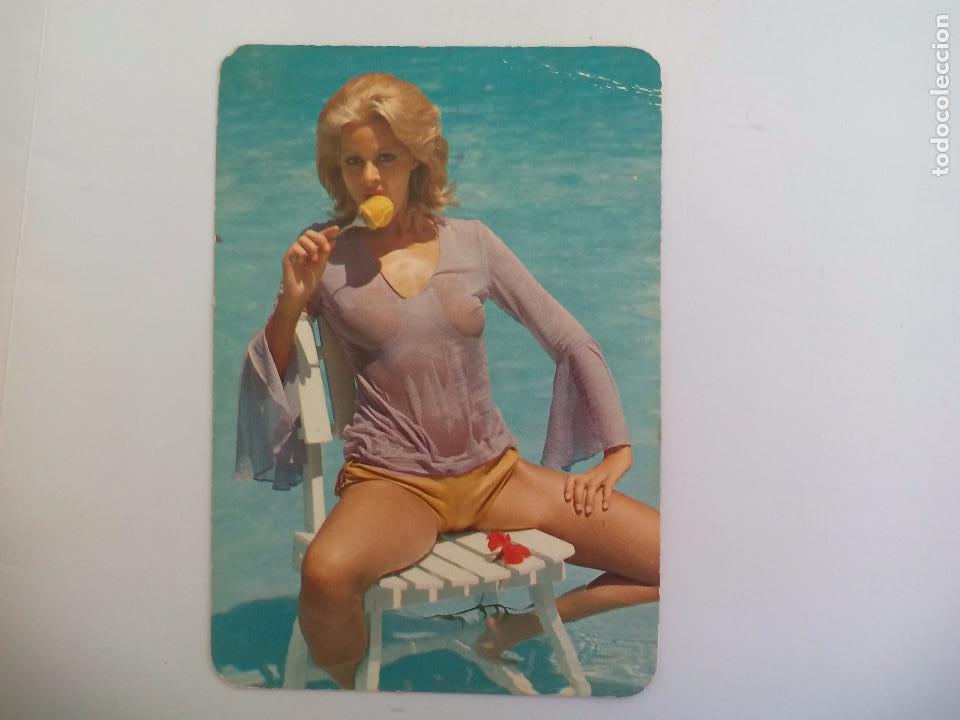 Calendriers: Calendario de bolsillo. Chica, er&oacute;tico 1974 GA Serie 80. Elche. Jaime Mateu ruiz troqueles taller