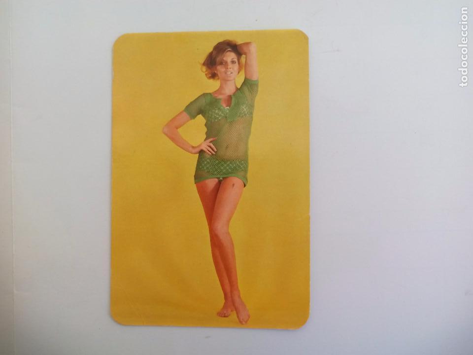 Calendriers: Calendario de bolsillo Chica, er&oacute;tico 1972 El Tibur&oacute;n de la trinidad. M&aacute;laga Cafeteria marisqueria.