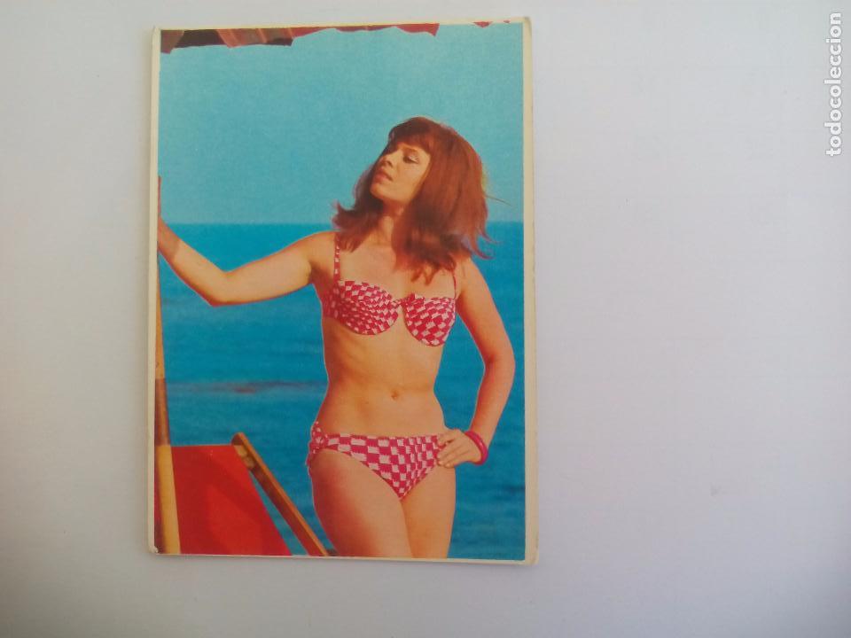 Calendars: Calendario de bolsillo Chica, er&oacute;tico 1971 productos Doblas S L M&aacute;laga. Pasta, Temple