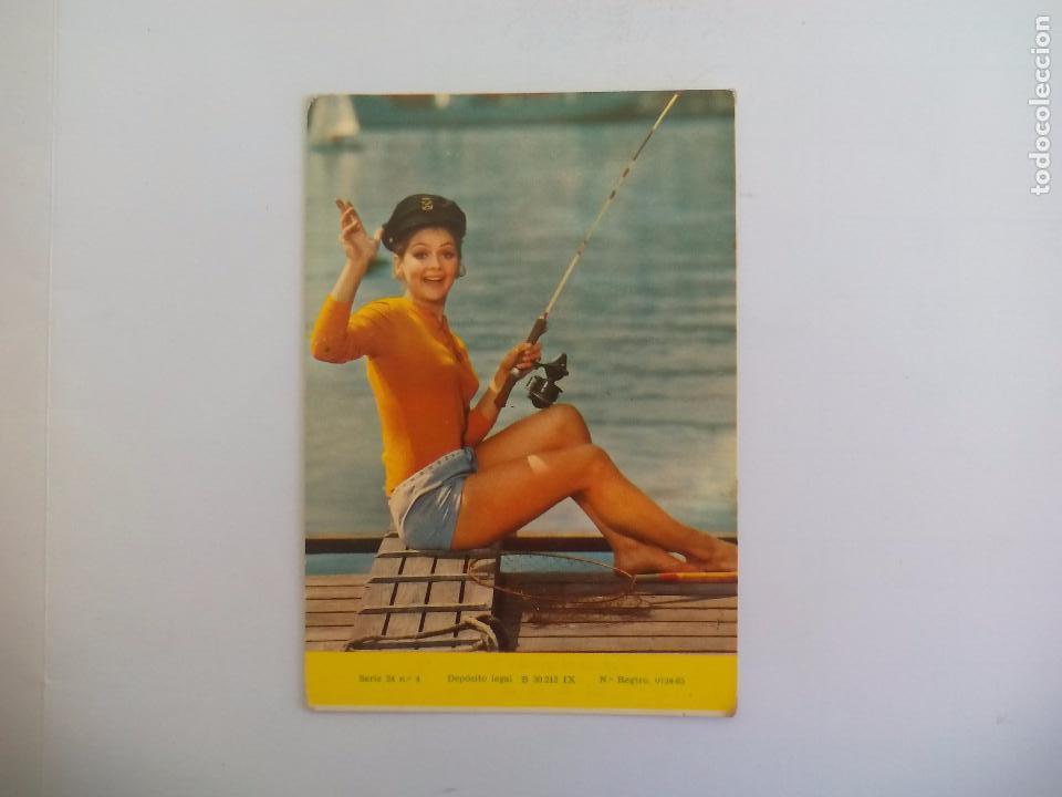 Calendars: Calendario de bolsillo Chica, er&oacute;tico 1968 Drogueria galan. M&aacute;laga Calle san Bartolom&eacute; 2