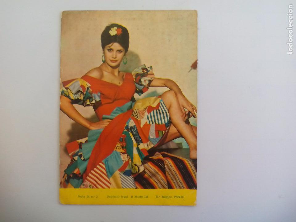 Calendars: Calendario de bolsillo Chica, er&oacute;tico 1968 Aceitera Ruiz. M&aacute;laga Calle M&aacute;rmoles 24. Serie 24 n&ordm; 2