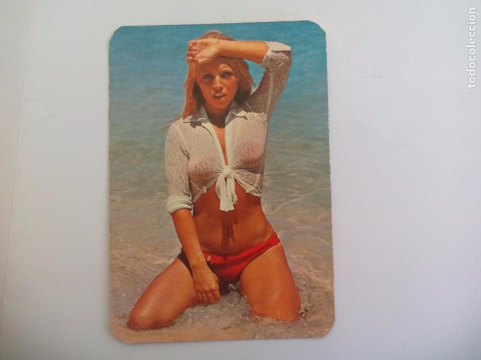 Calendars: Calendario de bolsillo Chica, er&oacute;tico 1974 Dionisio rubio. Almacen de maderas Sevilla Sanroque