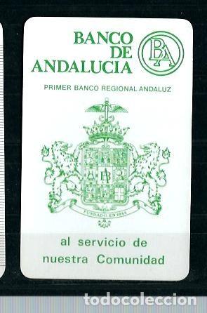 Calendars: CALENDARIO DE BOLSILLO - BANCO DE ANDALUC&Iacute;A A&Ntilde;O 1993 - HERACLIO FOURNIER - PUBLICIDAD LOGOTIPO MAPA