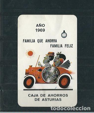 Calendars: CALENDARIO H .FOURNIER PUBLICIDAD DE CAJA DE AHORROS DE ASTURIAS A&Ntilde;O 1969