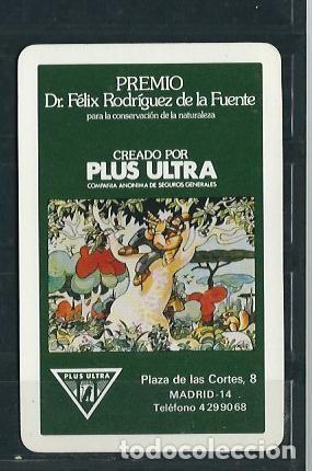 Kalender: CALENDARIO H. FOURNIER - PLUS ULTRA - PREMIO FELIX RODRIGUEZ DE LA FUENTE - 1983