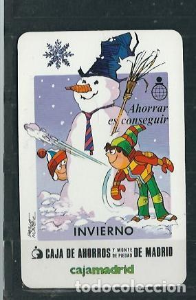 Kalender: CALENDARIO H. FOURNIER - CAJAMADRID -CAJA DE AHORROS Y MONTE DE PIEDAD DE MADRID- 1983