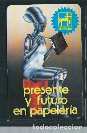 Kalender: CALENDARIO - H. FOURNIER - CENTAURO - PRESENTE Y FUTURO EN PAPELERIA.- 1984