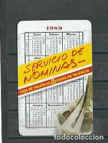 Kalender: CALENDARIO - H. FOURNIER -  SERVICIO DE NOMINAS DE 1989