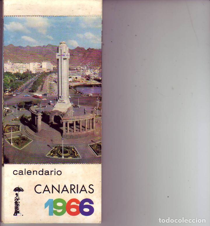 Kalender: calendario canarias 1966 - 12 postales