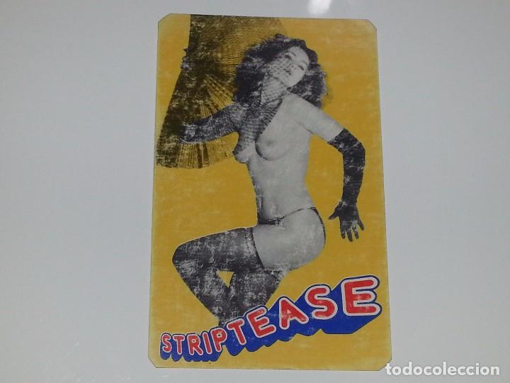 Kalender: ANTIGUO CALENDARIO DE BOLSILLO EROTICO DE LA PELICULA STRIPTEASE A&Ntilde;O 1977 SIN PUBLICIDAD