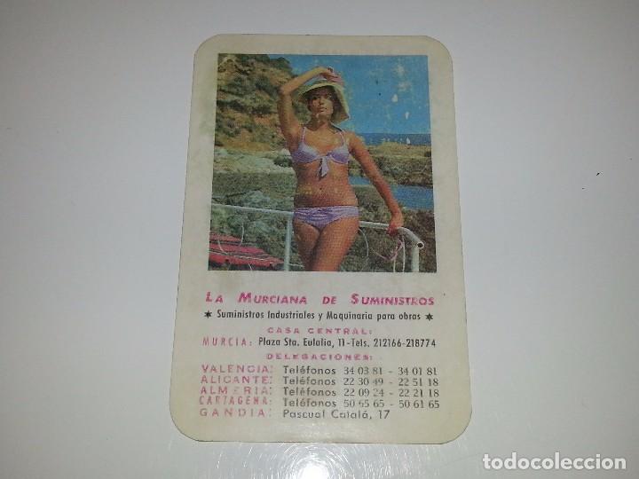 Calendriers: ANTIGUO CALENDARIO DE BOLSILLO EROTICO DE LA MURCIANA DE SUMINISTROS A&Ntilde;O 1970 UNICROM