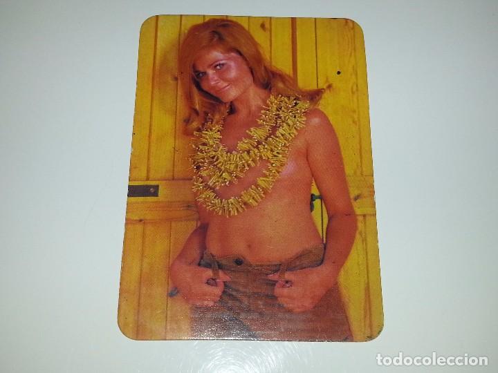 Calendriers: ANTIGUO CALENDARIO DE BOLSILLO EROTICO A&Ntilde;O 1972 SERIE I G 1013 G. VICTORIA VIGO CON PUBLICIDAD