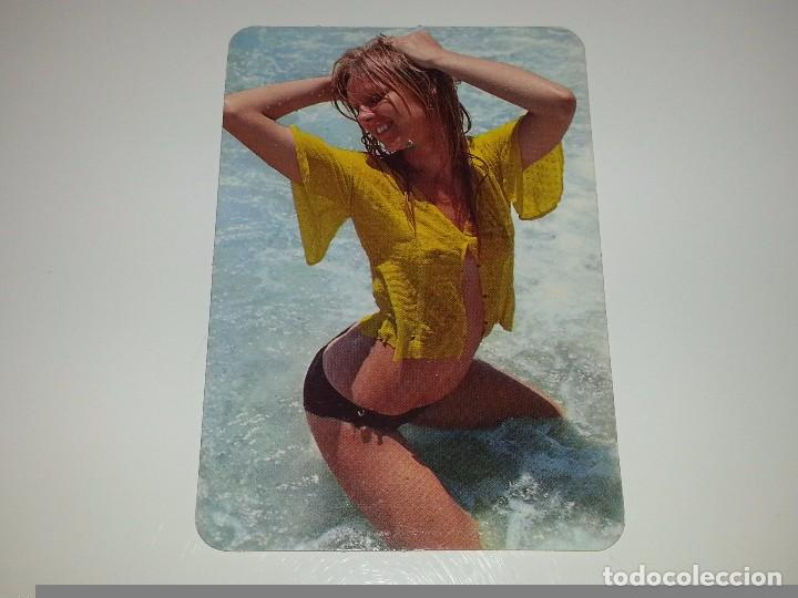 Calendriers: ANTIGUO CALENDARIO DE BOLSILLO EROTICO A&Ntilde;O 1974 GA SERIE BO 504 CON PUBLICIDAD