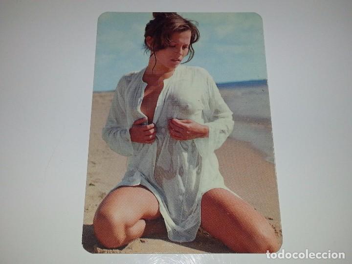 Calendriers: ANTIGUO CALENDARIO DE BOLSILLO EROTICO A&Ntilde;O 1974 GA SERIE BO 503 CON PUBLICIDAD