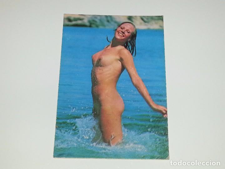 Calendriers: ANTIGUO CALENDARIO DE BOLSILLO EROTICO A&Ntilde;O 1977 CON PARTICIPACION LOTERIA