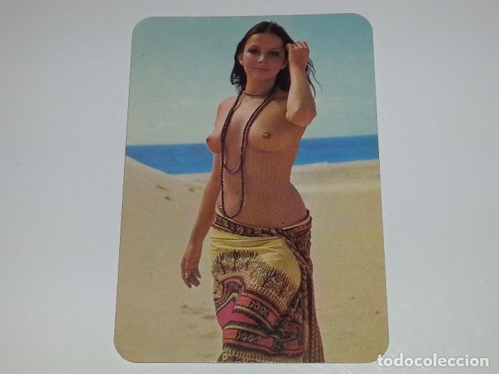 Calendriers: ANTIGUO CALENDARIO DE BOLSILLO EROTICO A&Ntilde;O 1977 GRAY CON PUBLICIDAD