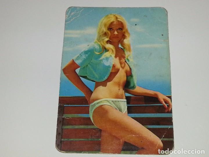 Calendriers: ANTIGUO CALENDARIO DE BOLSILLO EROTICO A&Ntilde;O 1976 N&ordm; 120 RECLAMOS QUEREDA CON PUBLICIDAD