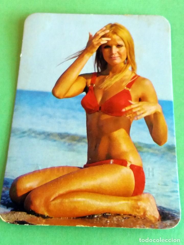 Calendriers: CALENDARIO - ER&Oacute;TICO - CHICAS - 1972 - PUBLICIDAD - HELADOS CANDELA - PALAM&Oacute;S (VER FOTO ADICIONAL)