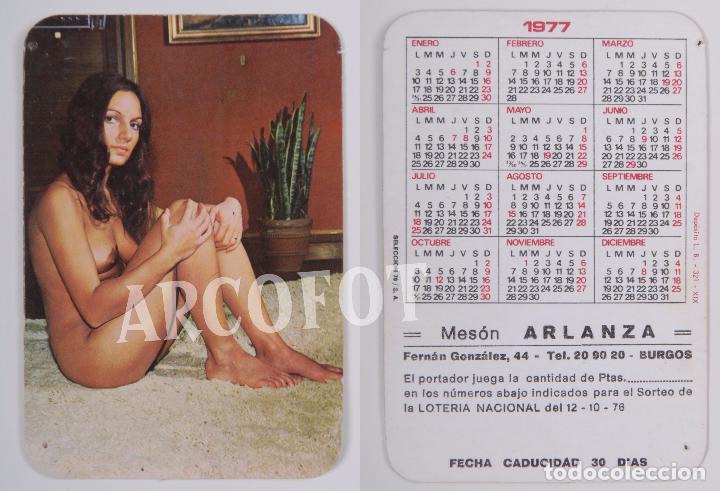 Calendriers: 1977 - Calendario er&oacute;tico de bolsillo - Me&oacute;n ARLANZA - BURGOS