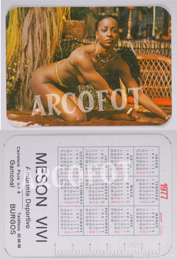 Calendriers: 1977 - Calendario er&oacute;tico de bolsillo - Mes&oacute;n VIVI - Burgos