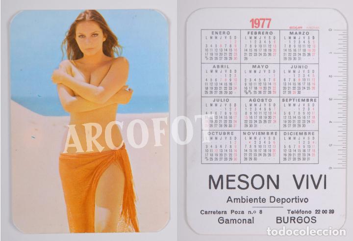 Calendriers: 1977 - Calendario er&oacute;tico de bolsillo - Mes&oacute;n VIVI - Burgos