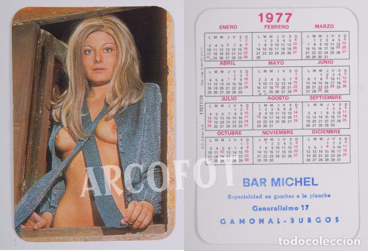 Calendriers: 1977 - Calendario er&oacute;tico de bolsillo - Bar MICHEL - Burgos