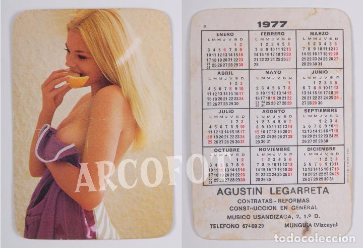 Calendriers: 1977 - Calendario er&oacute;tico de bolsillo - AGUSTIN LEGARRETA - Mungu&iacute;a (Vizcaya)